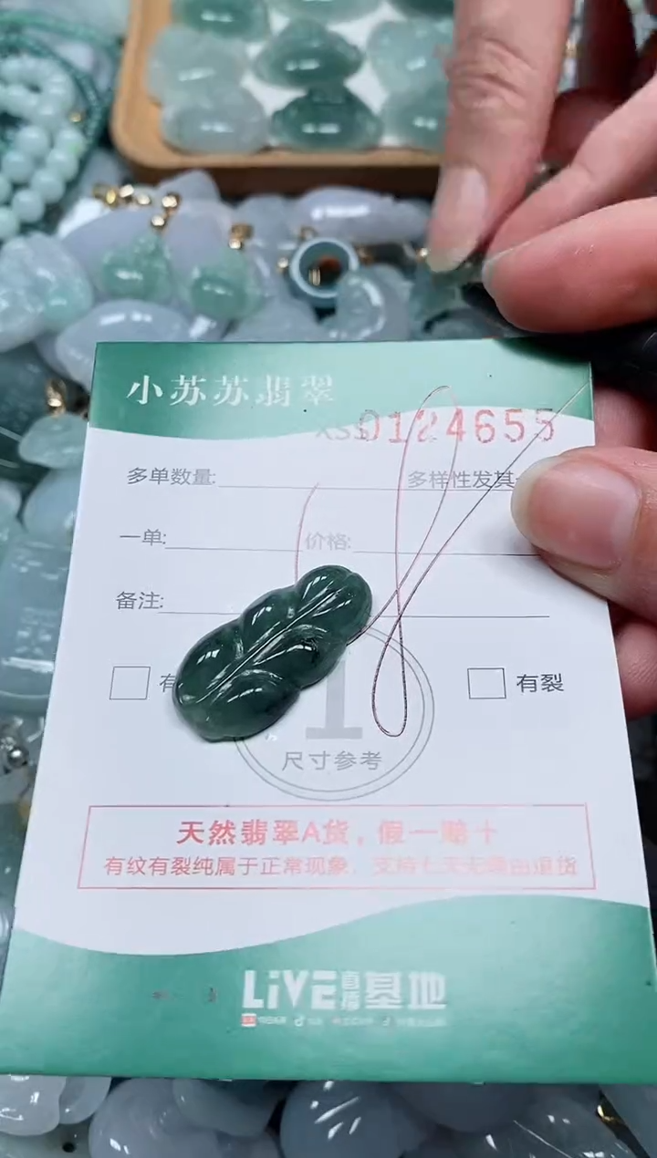 【闪购商品】翡翠颈饰未镶嵌闪购商品0124655