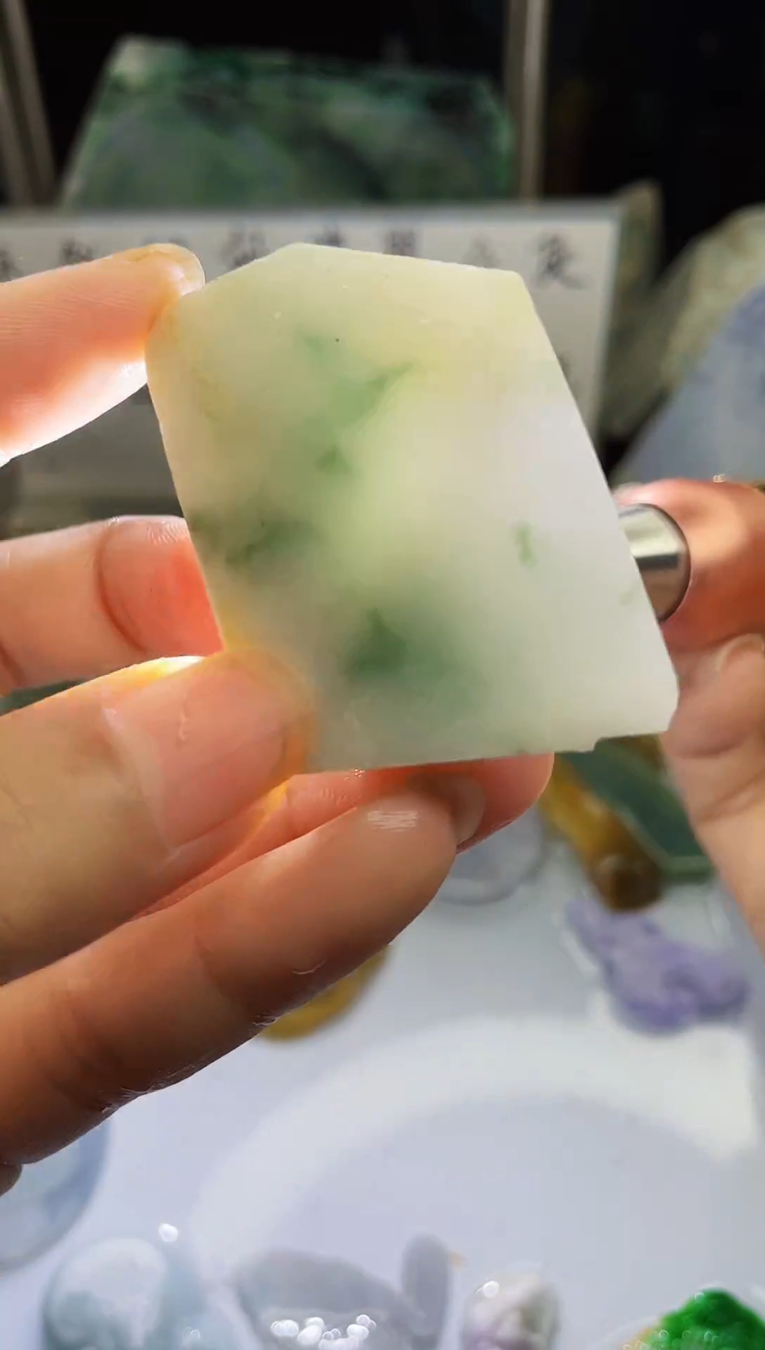 未镶嵌挂件翡翠天然缅甸翡翠A货