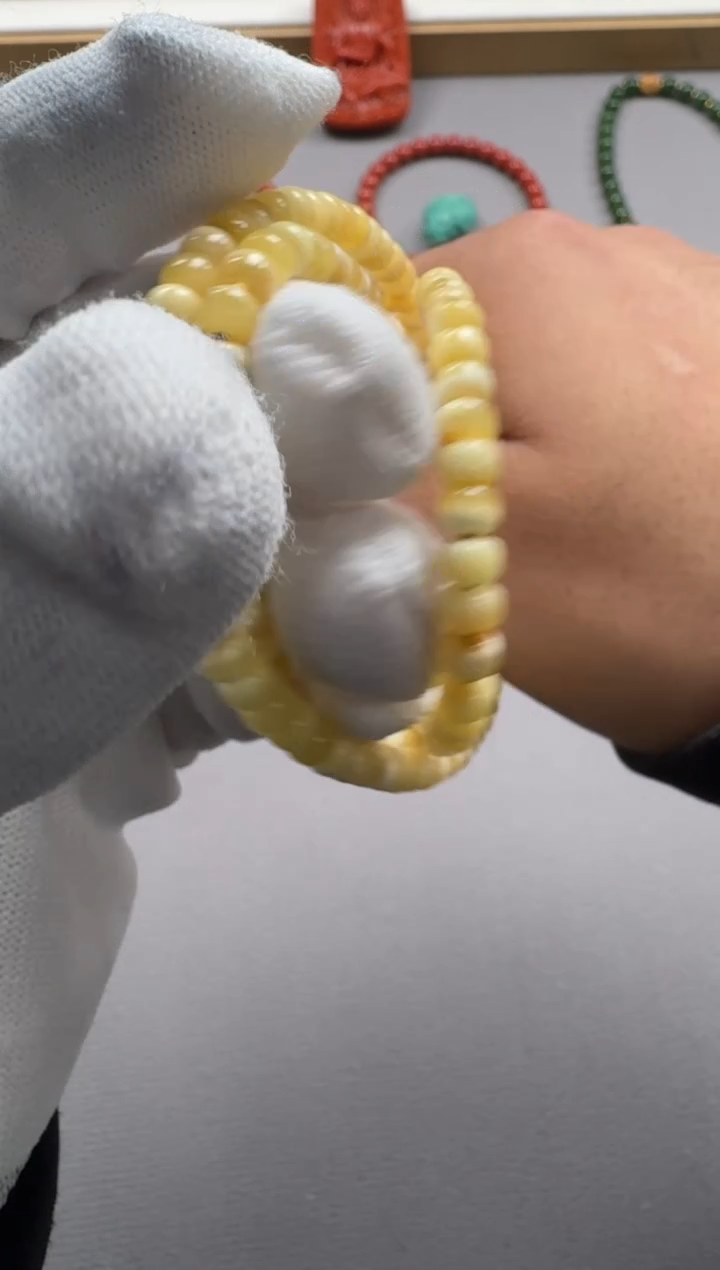 【闪购商品】蜜蜡裸石未镶嵌手串手串