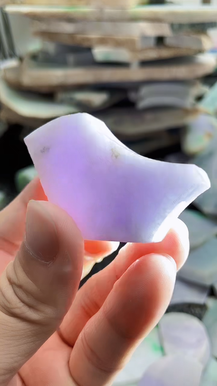 裸石翡翠天然A货翡翠板料