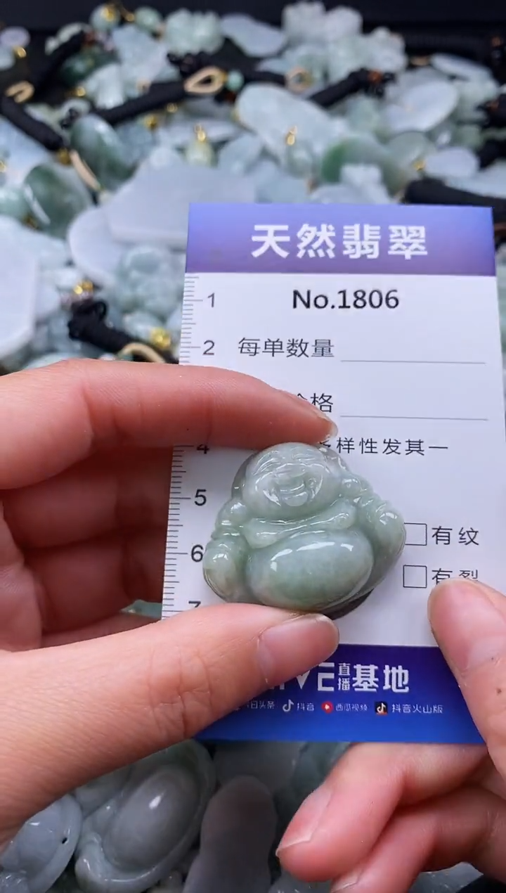 【闪购商品】翡翠颈饰未镶嵌缅甸A货翡翠1806
