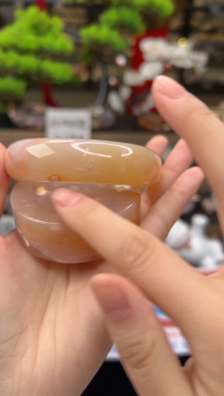 【闪购商品】石英质玉手镯未镶嵌63圈口（赠送镯心）21752