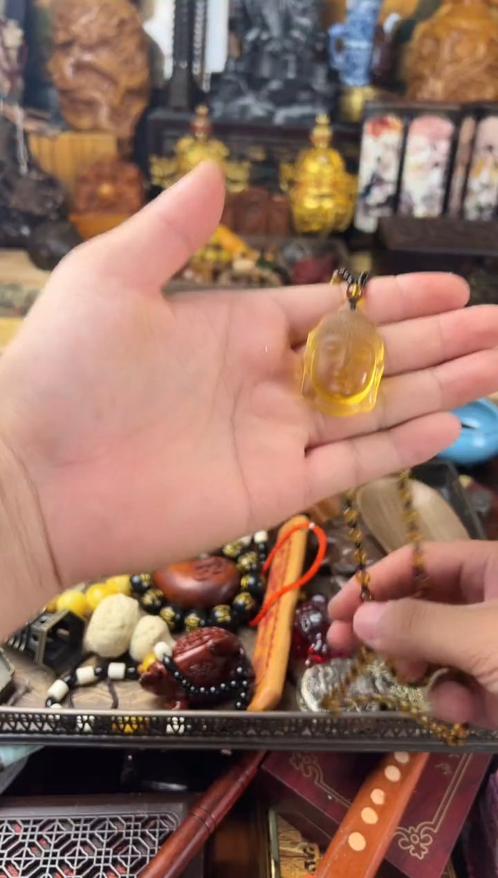 滴血莲花菩提吊坠 三三甄选