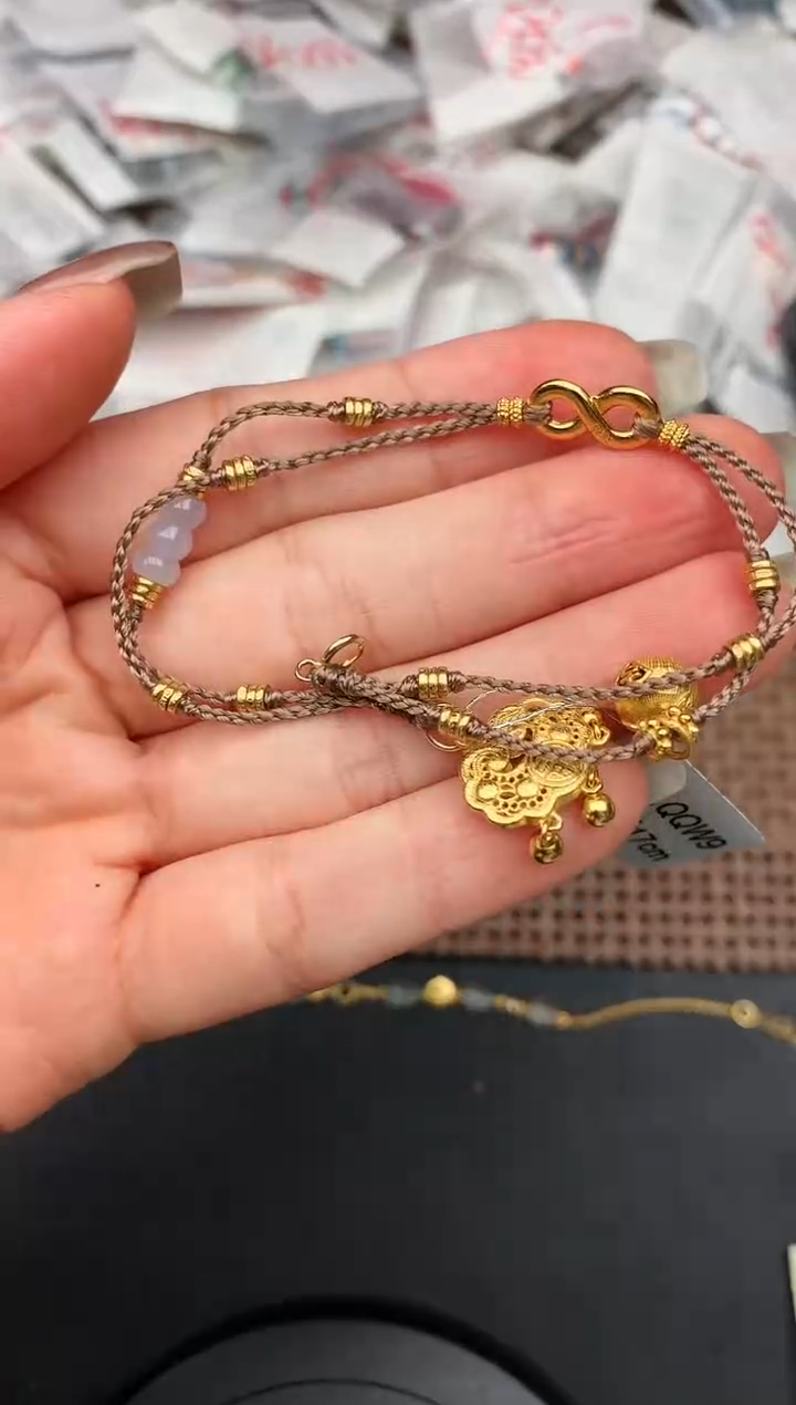 银S925镶嵌挂件翡翠—17圈