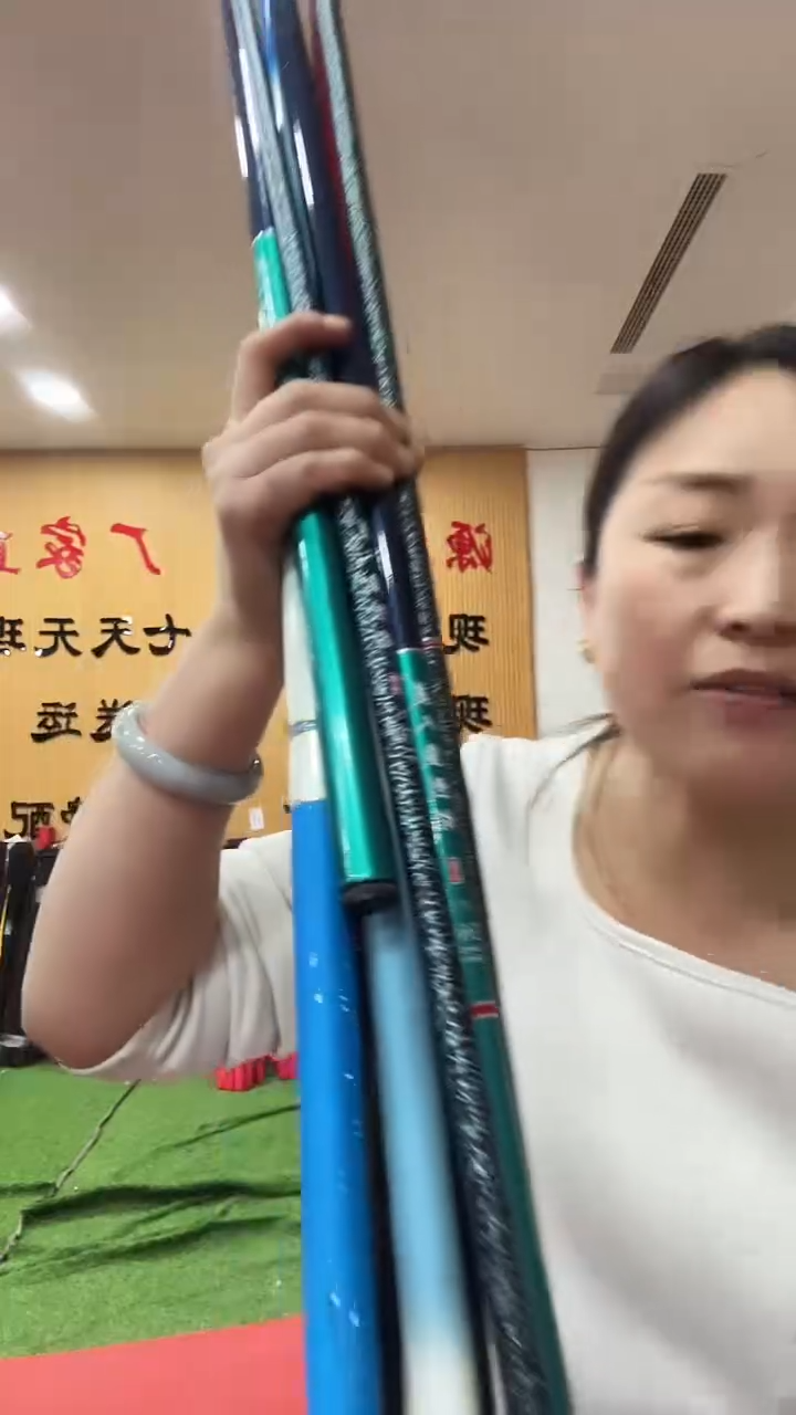 碳素3.6m样品竿随机发