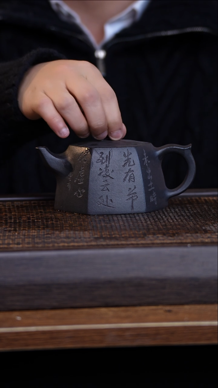 茶壶紫砂宜兴手工原矿紫砂壶001