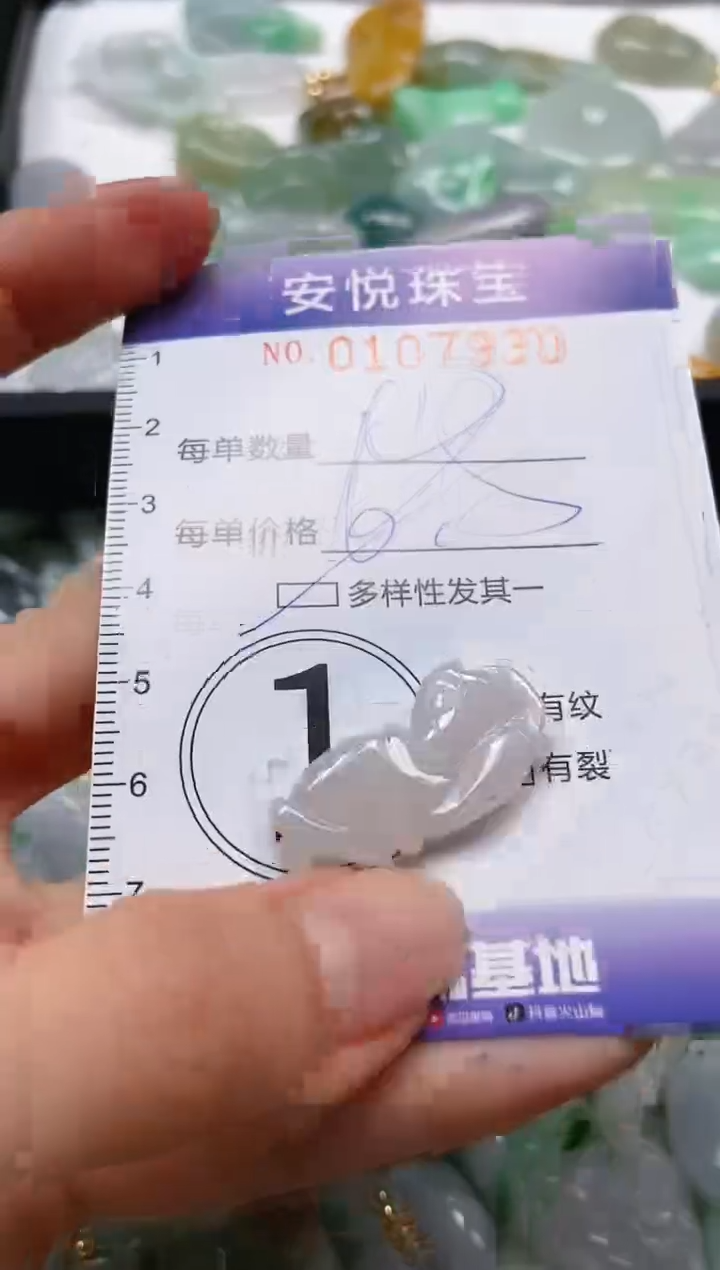 【闪购商品】翡翠颈饰未镶嵌闪购0107930多样性发其一