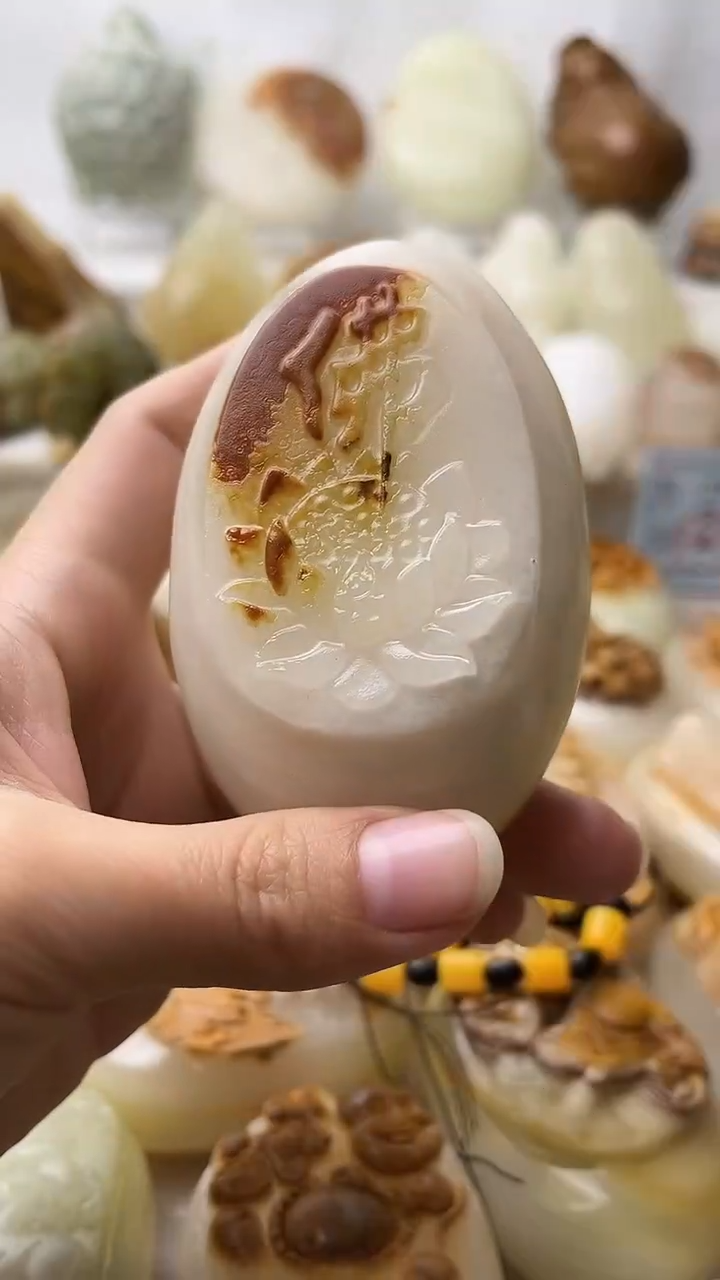 石材古青石棉纹正常不退换莲花佛微瑕