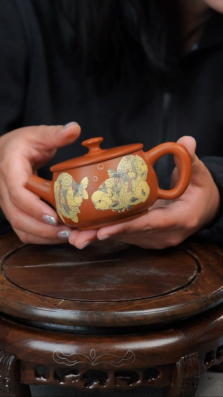 壶黄倩建水紫陶微瑕完品427