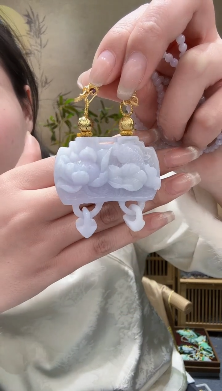 【闪购商品】翡翠颈饰未镶嵌吊坠