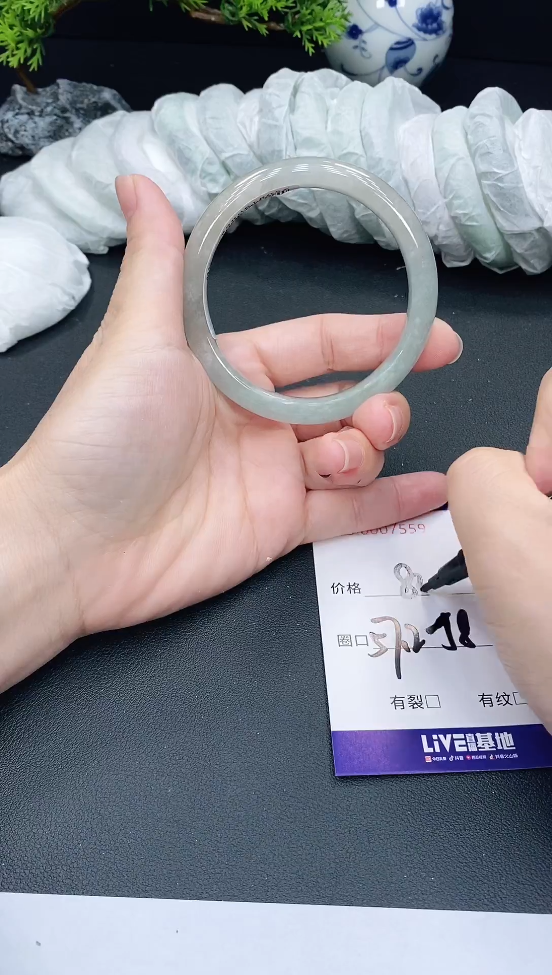 未镶嵌手镯翡翠205