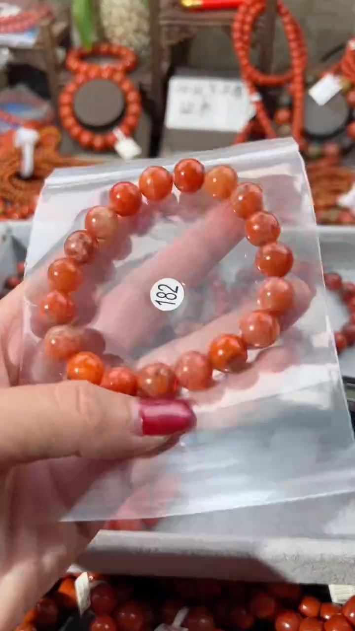 【闪购商品】南红玛瑙手串未镶嵌10
