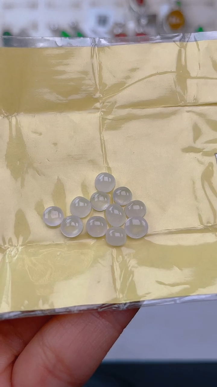 裸石翡翠天然翡翠蛋面53