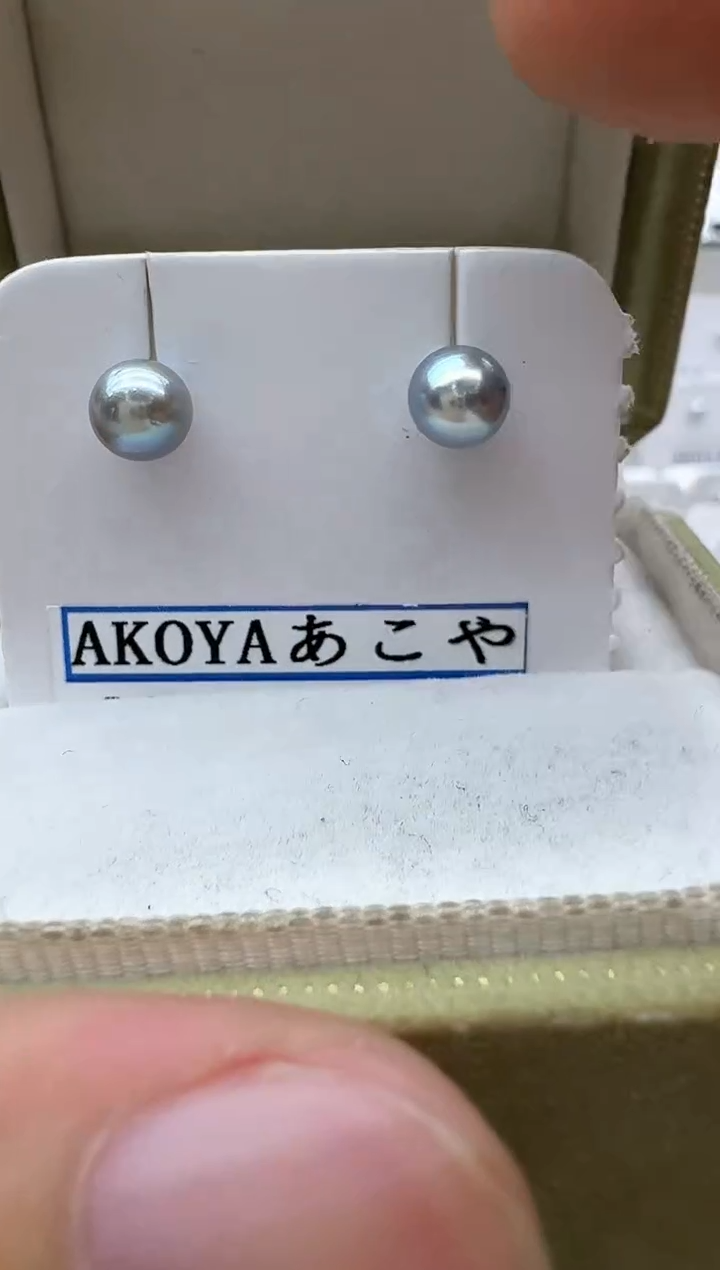 【闪购商品】海水珍珠耳饰18K金镶嵌清货