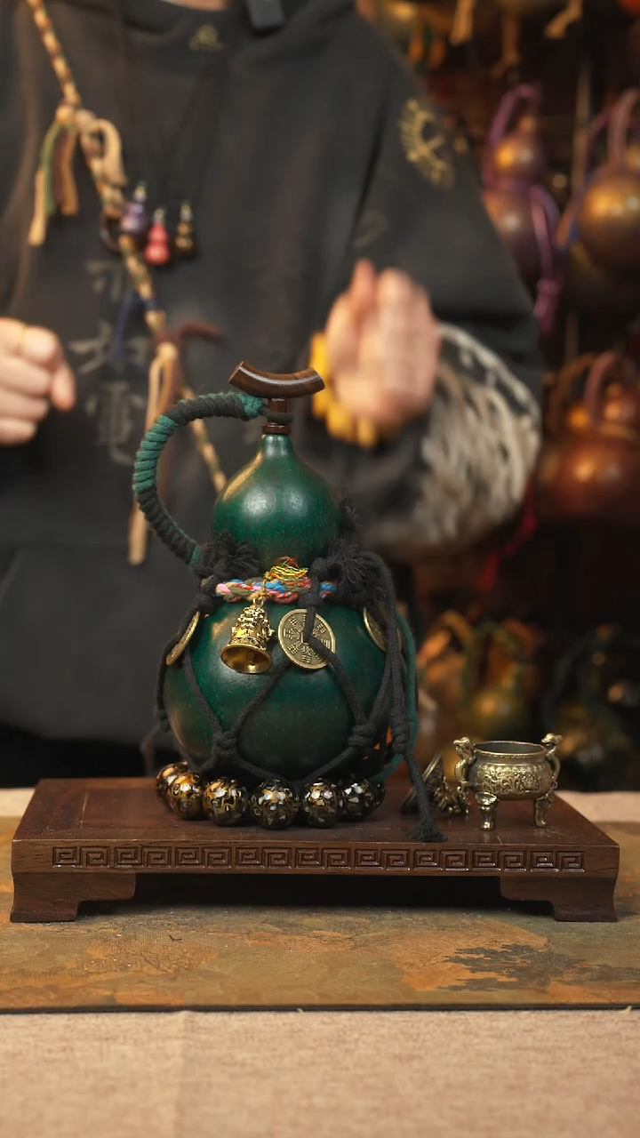 【闪购商品】009大漆葫芦一物一拍记葫堂出品