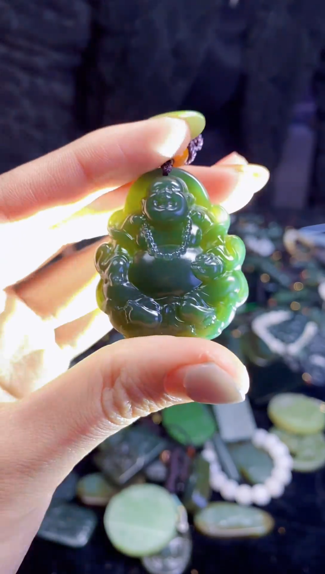 颈饰未镶嵌和田玉1