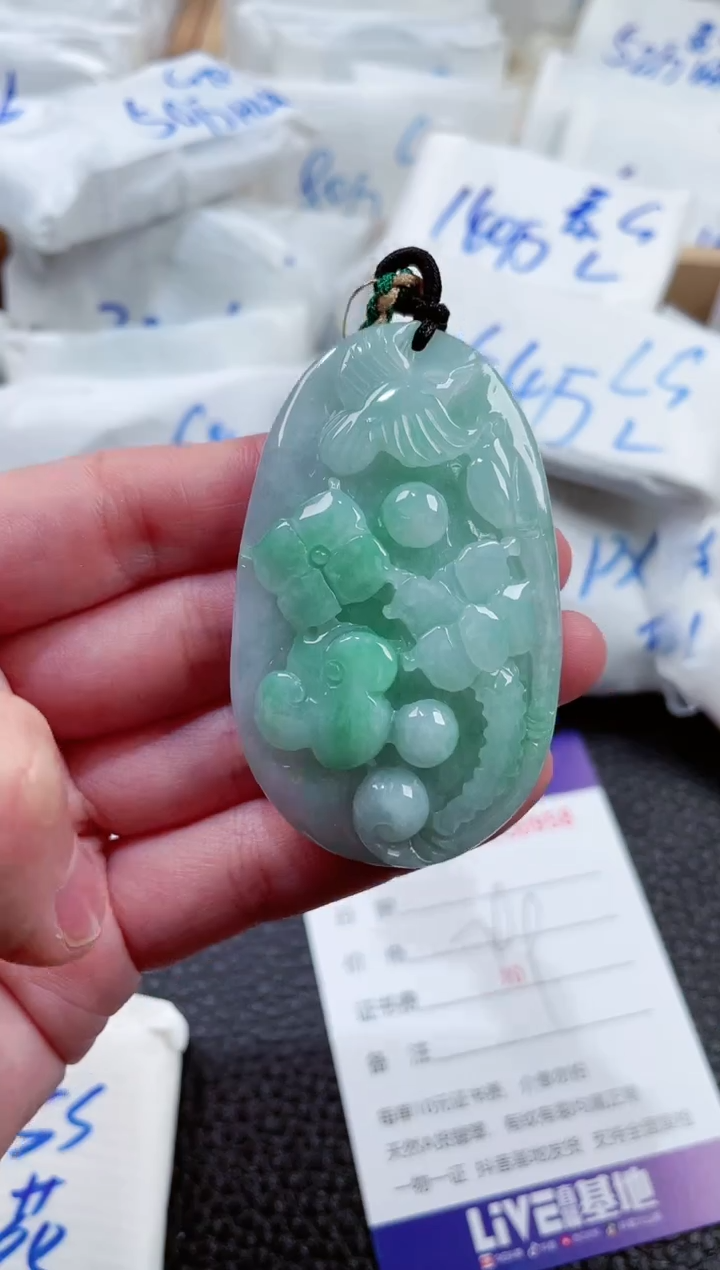 【闪购商品】翡翠颈饰未镶嵌00000958