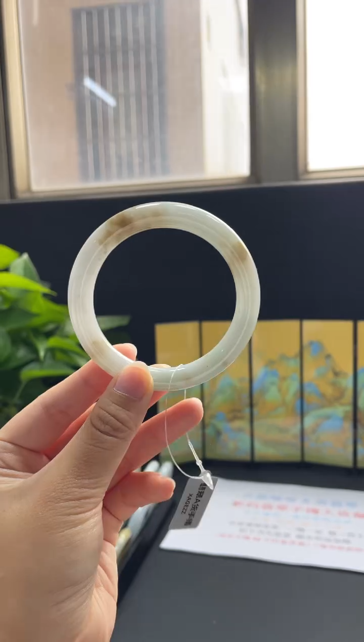 未镶嵌手镯翡翠09#天然缅甸A货翡翠手镯56-58圈口