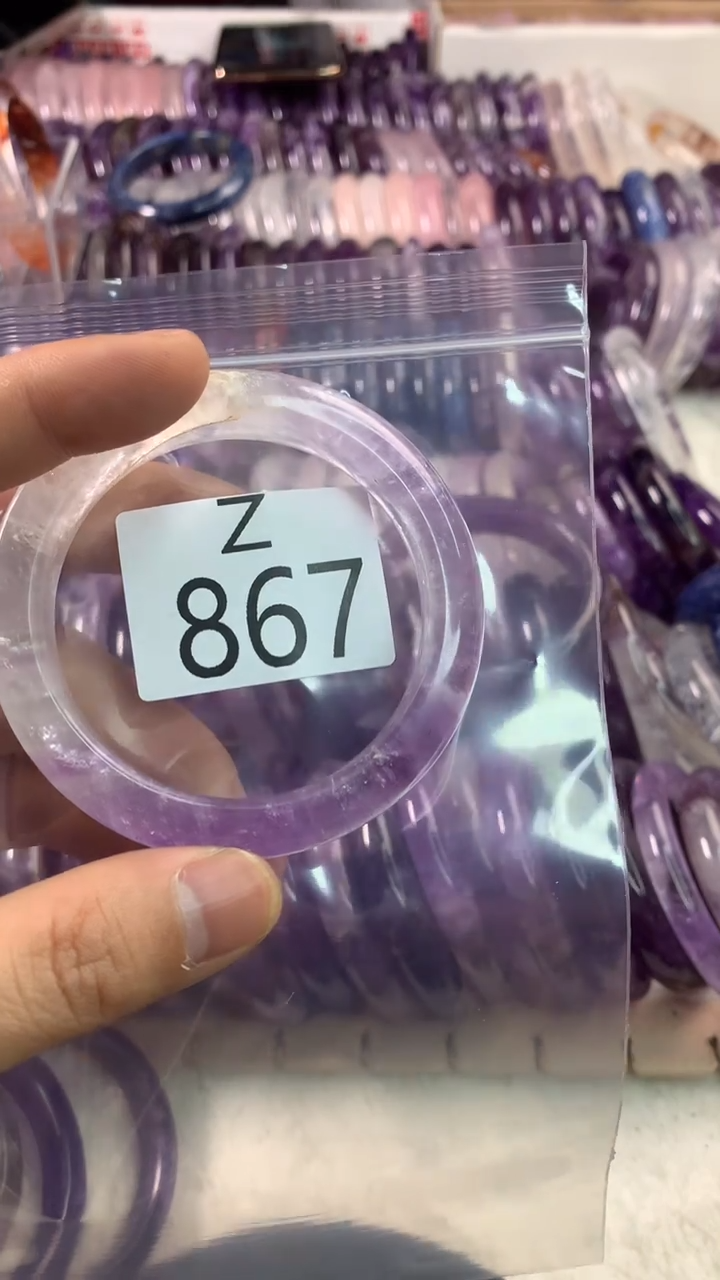 【闪购商品】水晶水晶手镯Z未镶嵌867