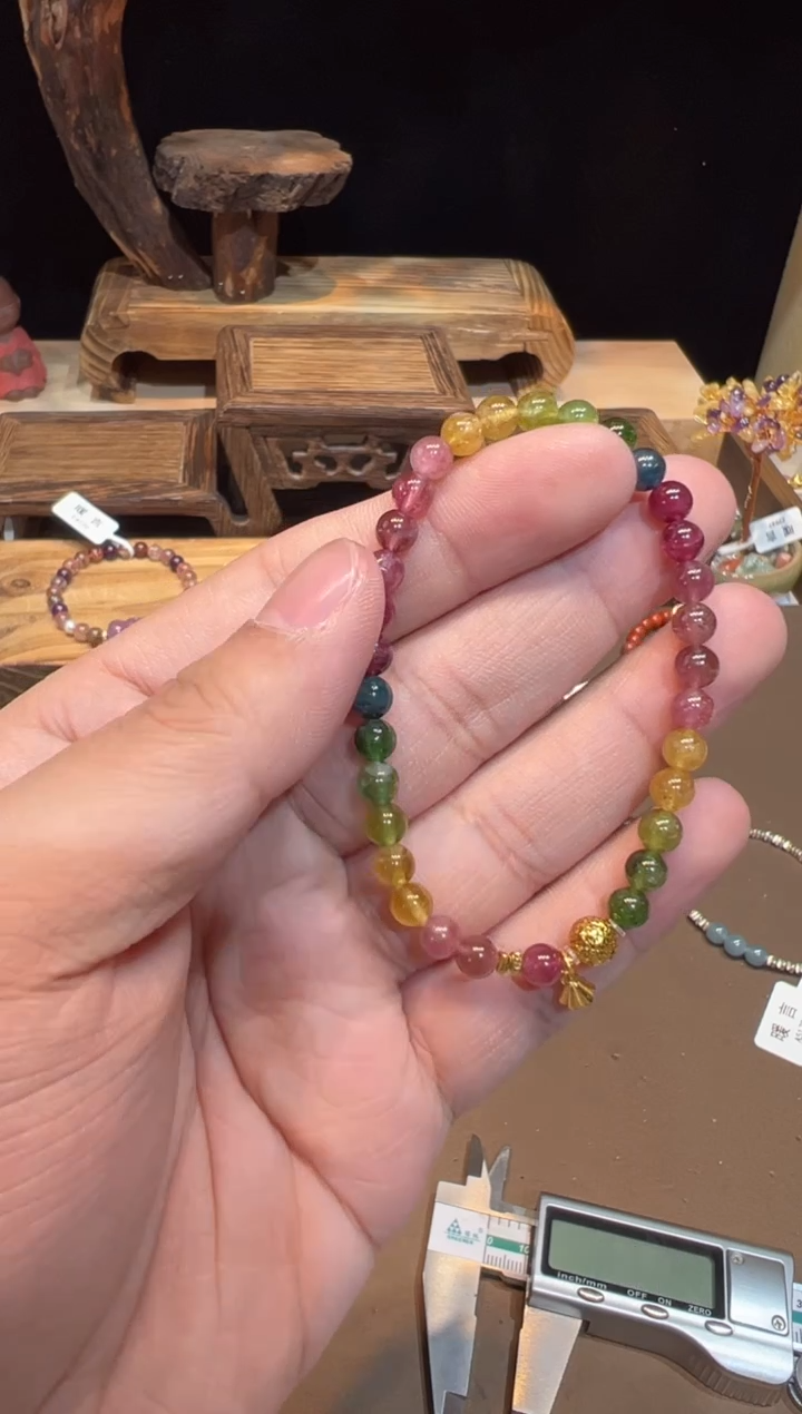 【闪购商品】碧玺手链未镶嵌手饰@@F4706