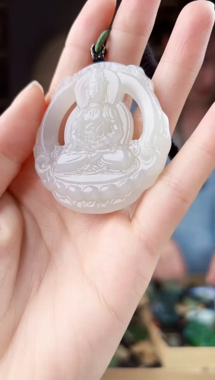 颈饰未镶嵌和田玉拍一发一，多样性发货