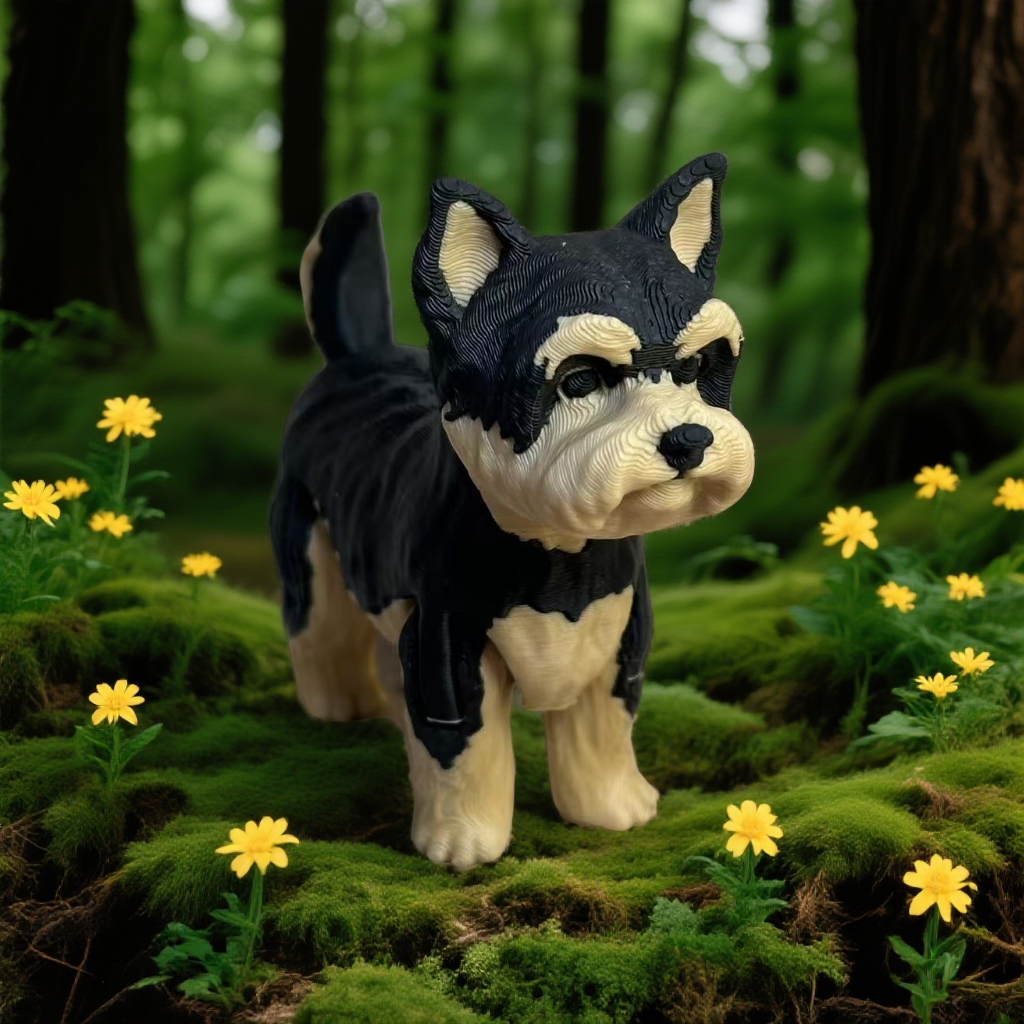 雪纳瑞 十厘米左右