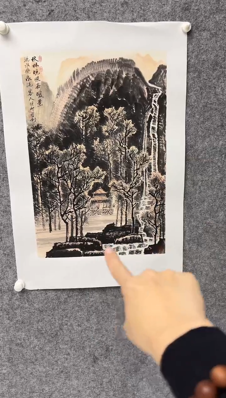 【闪购商品】绘画赵保利-2.7平尺-国画作品