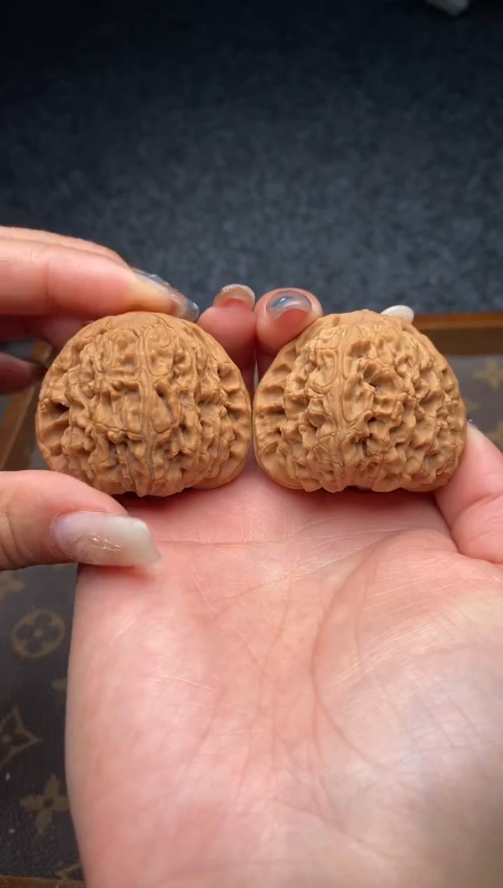 把件文玩核桃B38号45尺三角疆