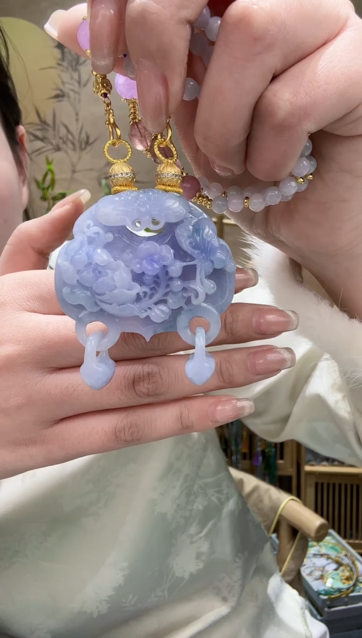 【闪购商品】翡翠颈饰未镶嵌吊坠