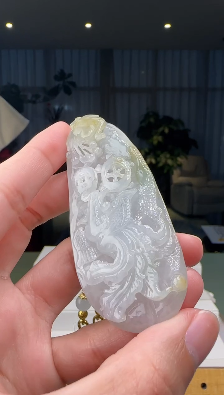 【闪购商品】翡翠吊坠(不含链)未镶嵌XM@@WS1WX27953