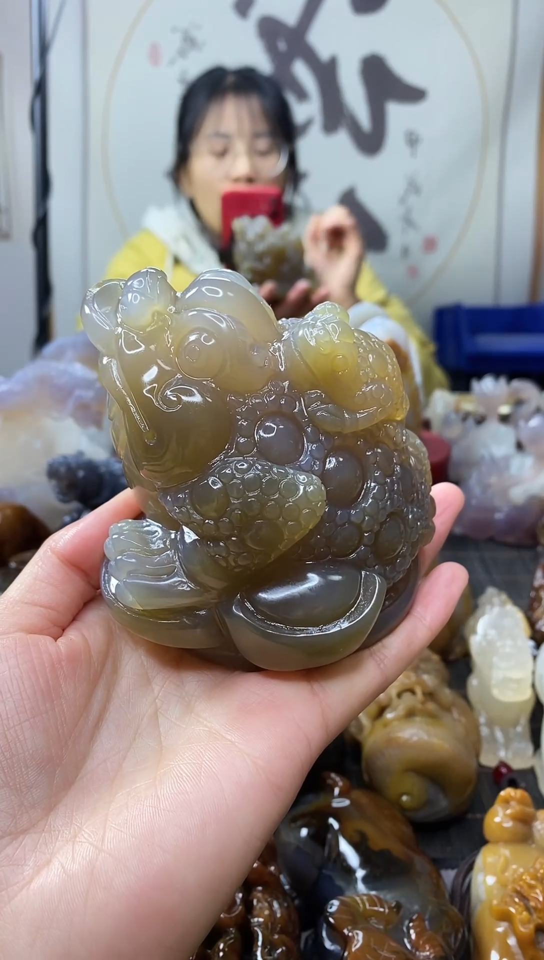 【闪购商品】玛瑙/玉髓摆件未镶嵌0