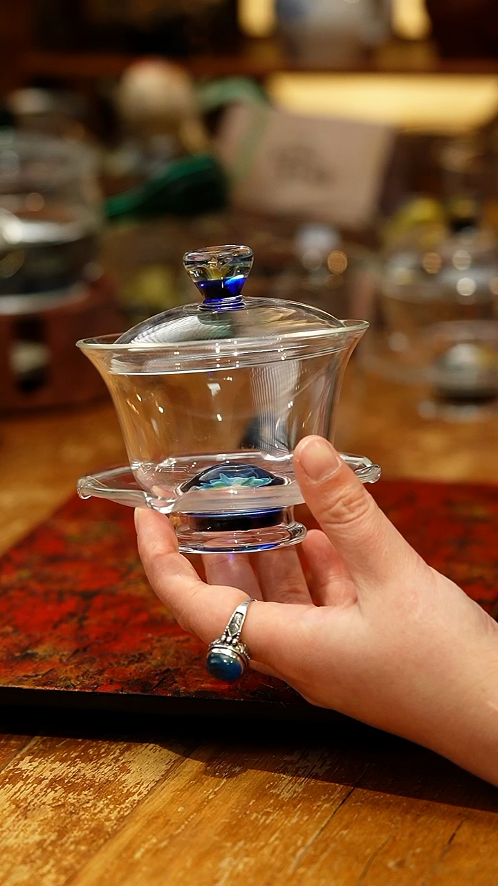 【闪购商品】禾器莲韵盖碗链接