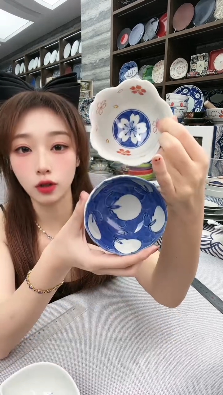 瓷有田烧小钵两只装