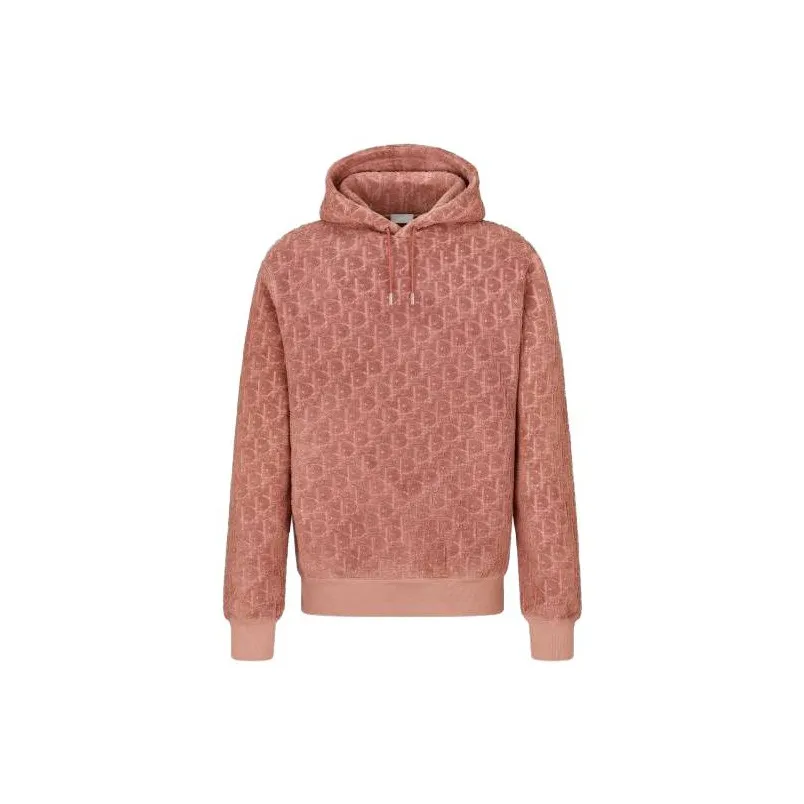 全新未使用 DIOR/迪奥  纯色宽松连帽套头长袖卫衣