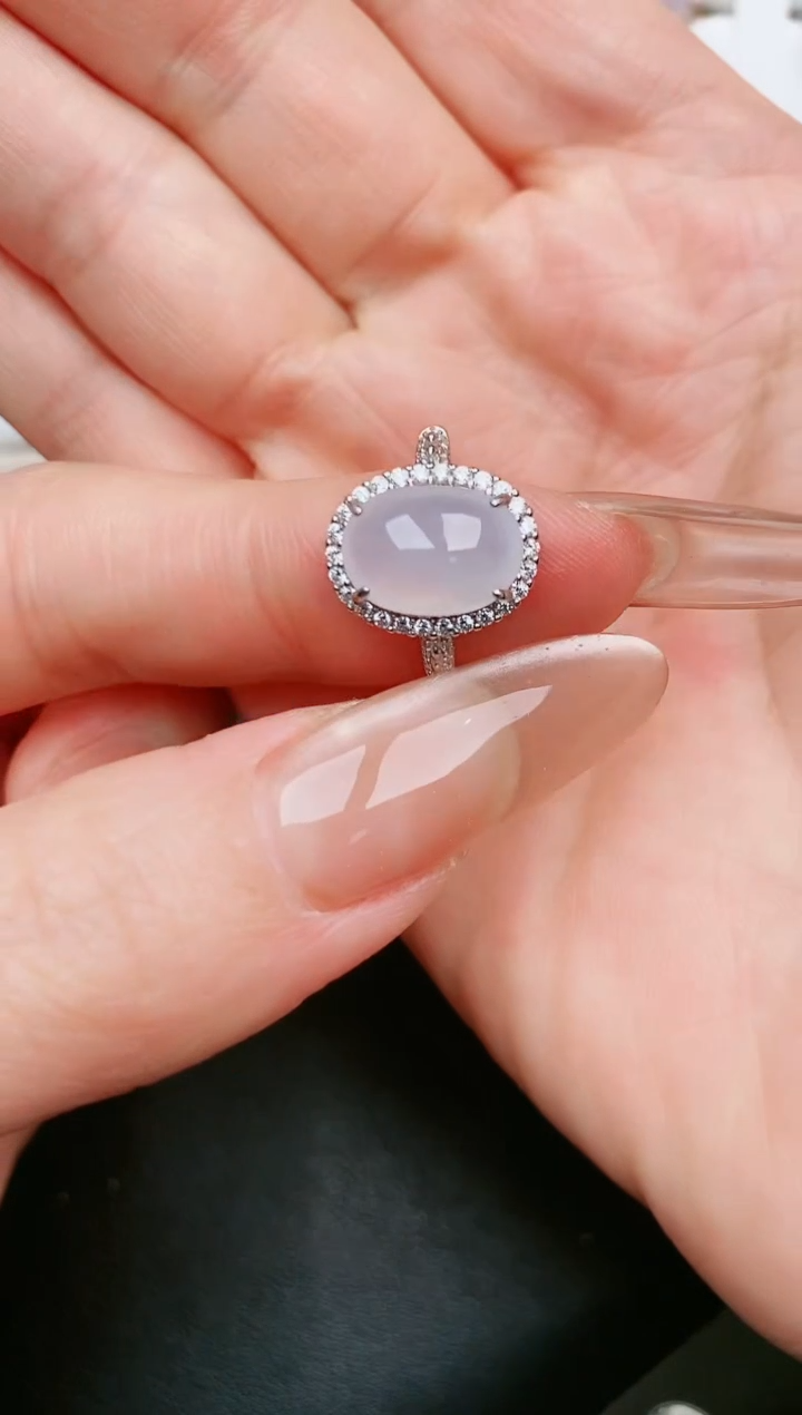 【闪购商品】翡翠戒指银S925镶嵌....