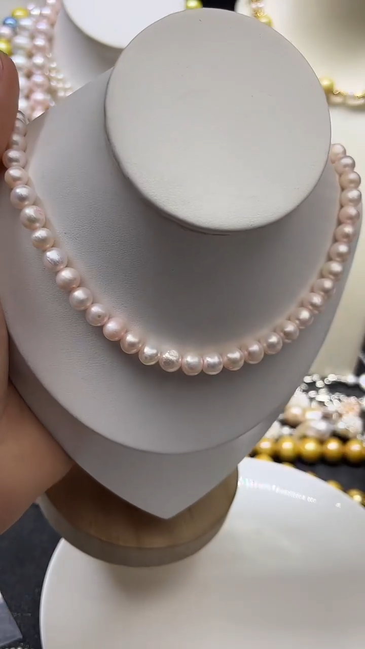 颈饰未镶嵌淡水珍珠多人7-8