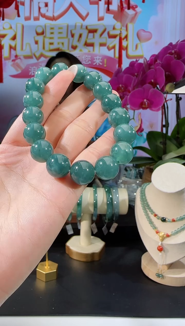 【闪购商品】翡翠手链未镶嵌手串多样性发一