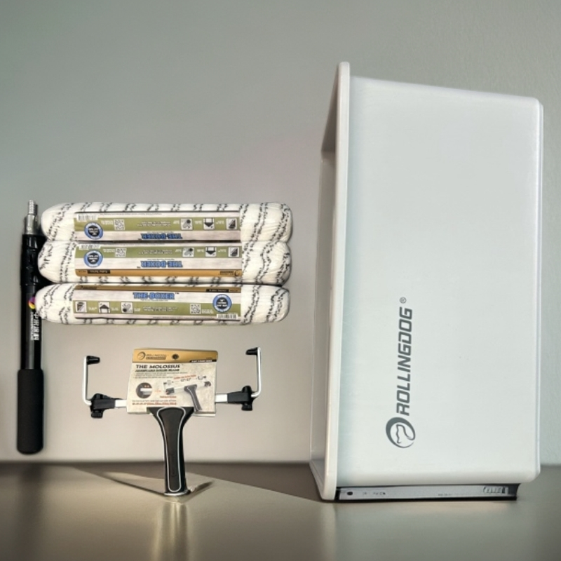 滚动狗毛高18毫米滚筒套装做墙面做防水神器吸漆量大纹理大