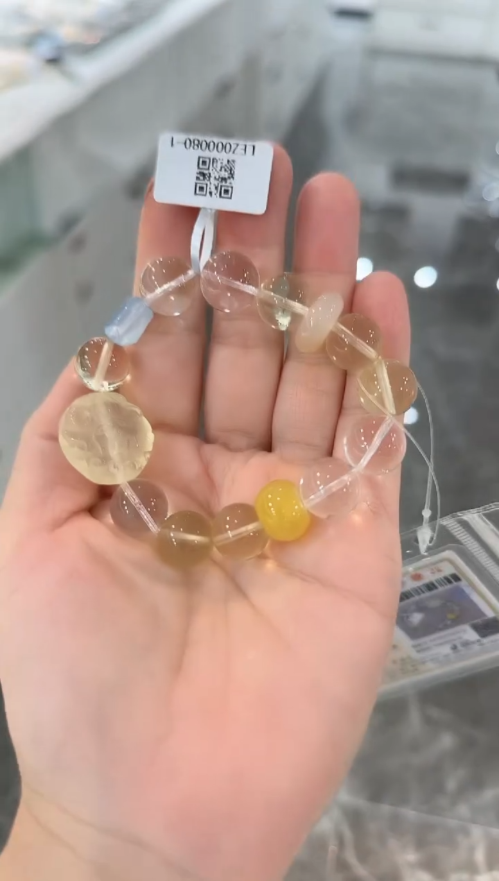 水晶手串未镶嵌手串