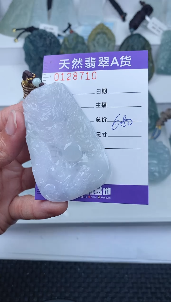 【闪购商品】翡翠颈饰未镶嵌        710