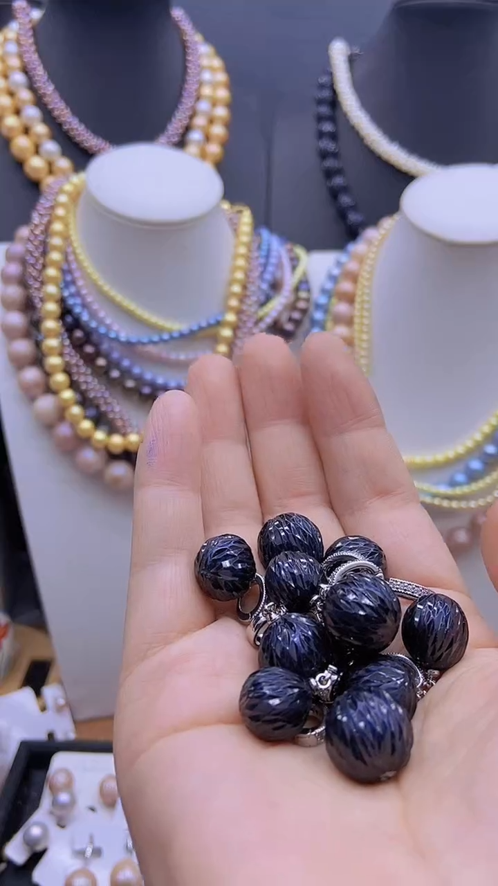 未镶嵌淡水珍珠原创设计5