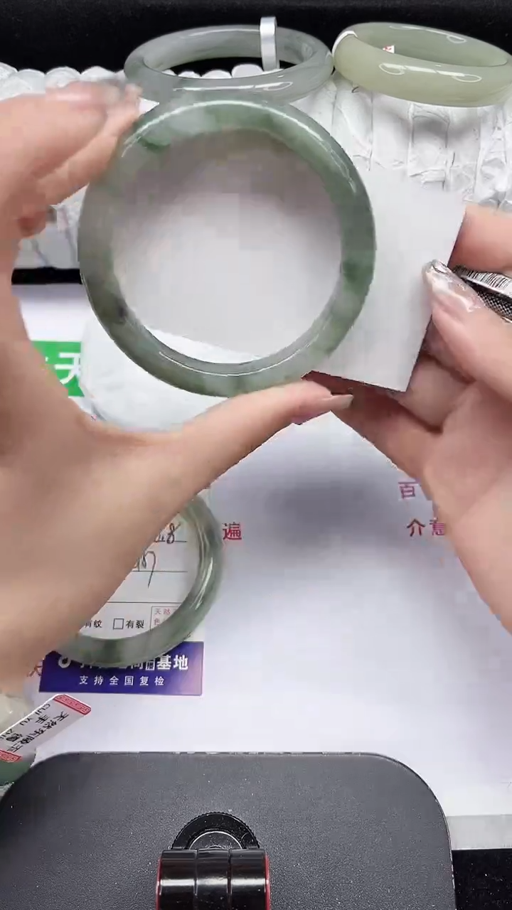 未镶嵌手镯石英质玉177-58/59