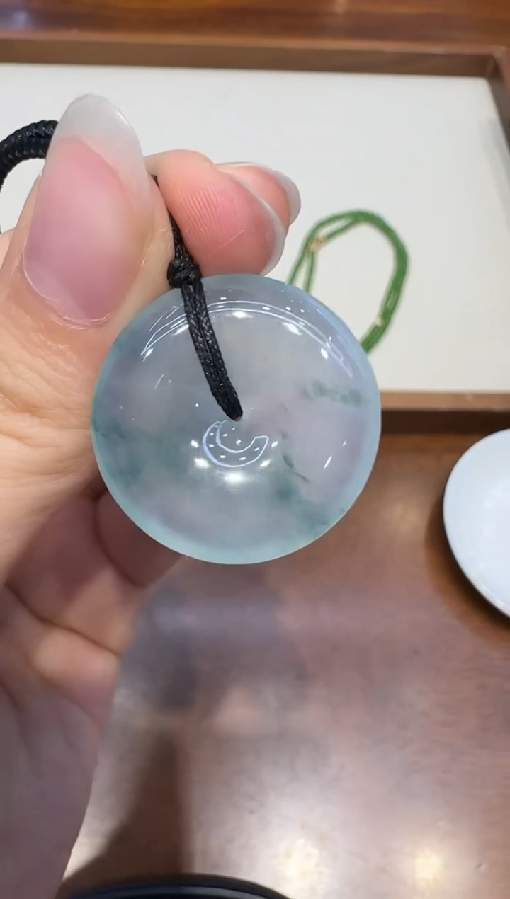 翡翠未镶嵌颈饰X0815-512-378