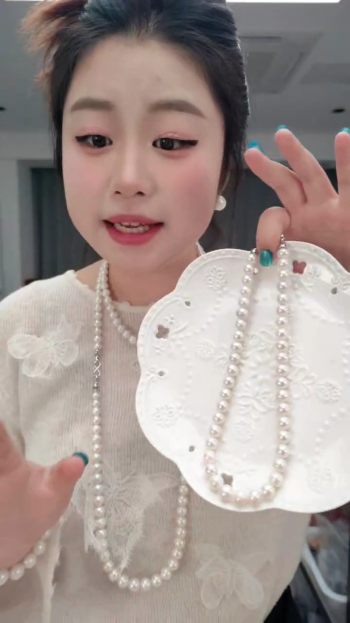 颈饰未镶嵌淡水珍珠1119珍珠项链