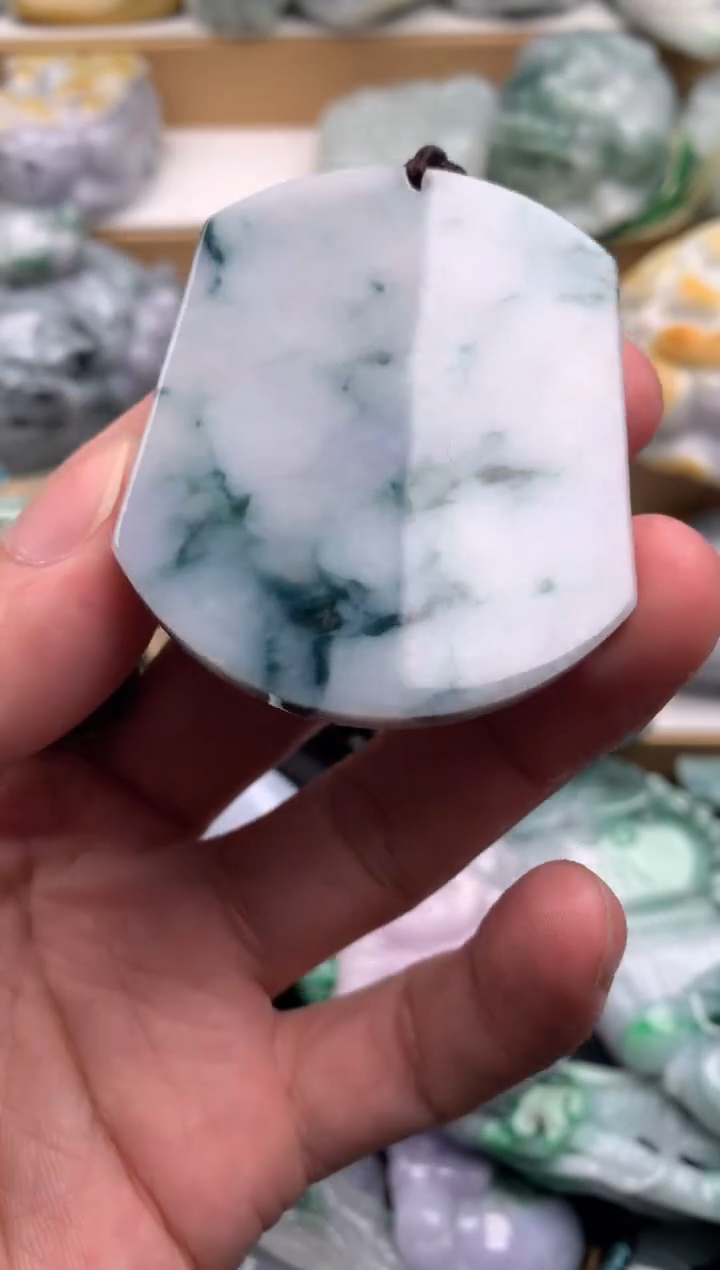 吊坠(不含链)未镶嵌翡翠11