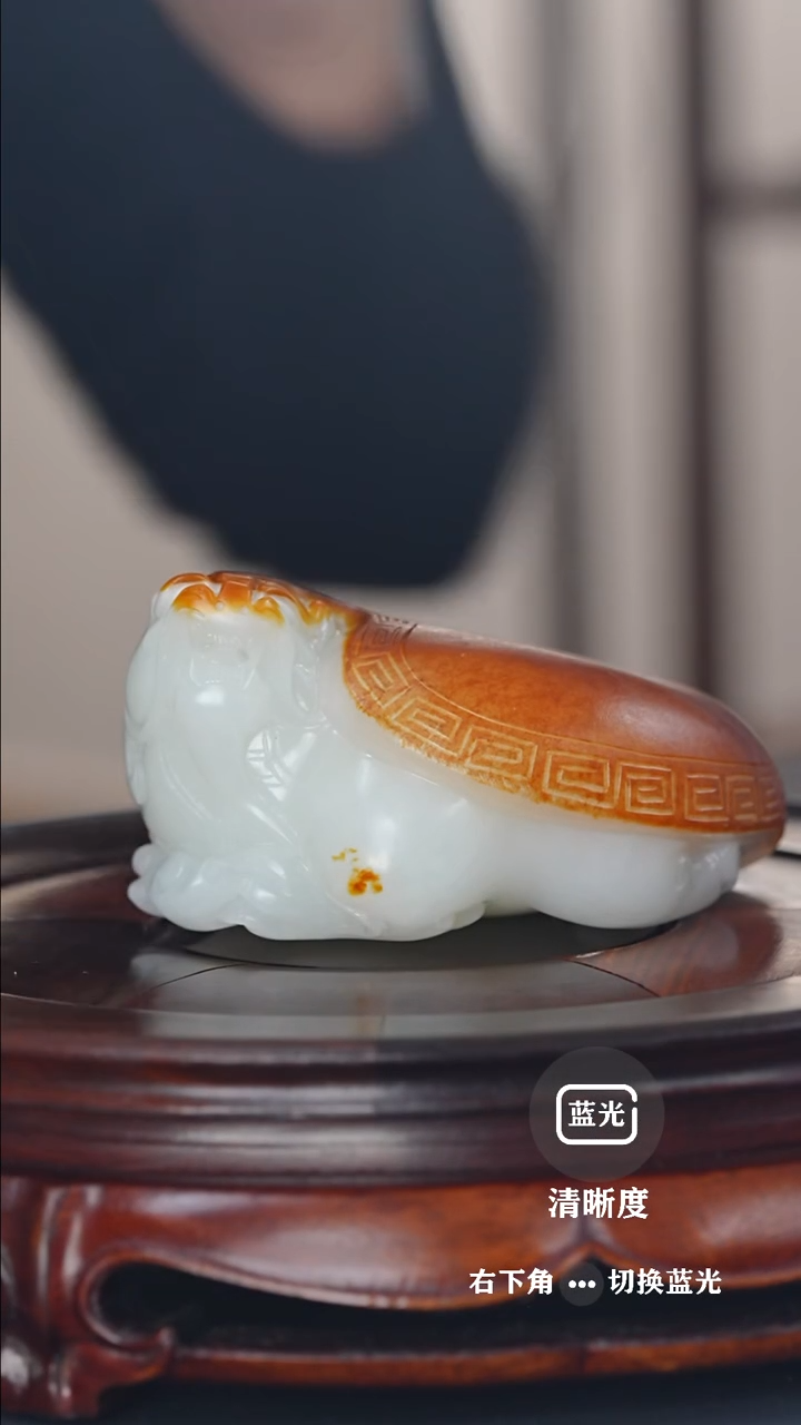 【闪购商品】和田玉把件未镶嵌龙龟