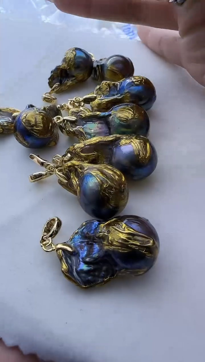 【闪购商品】淡水珍珠吊坠《不含链》未镶嵌268多样性发货 发其一