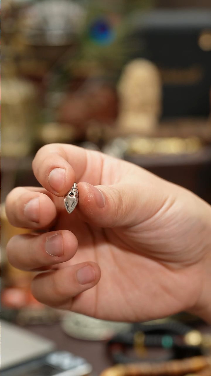 把件柏香籽/百香籽藏传925Ag擦擦