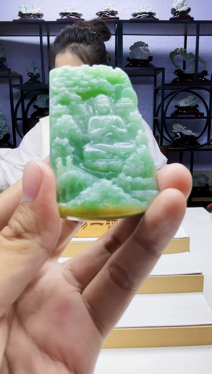 【闪购商品】定制翡翠未镶嵌毛货02100090