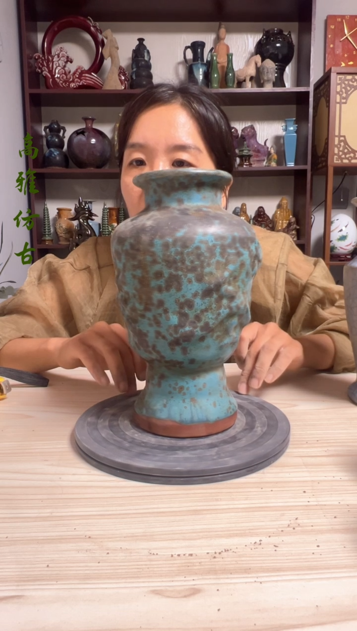 复古高雅仿古瓷器摆件